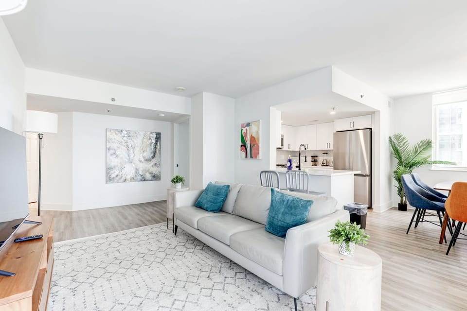Bright living room