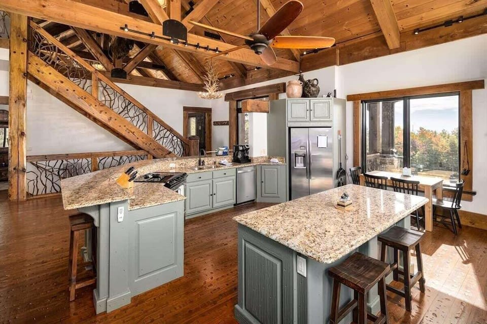 Main lodge kitchen