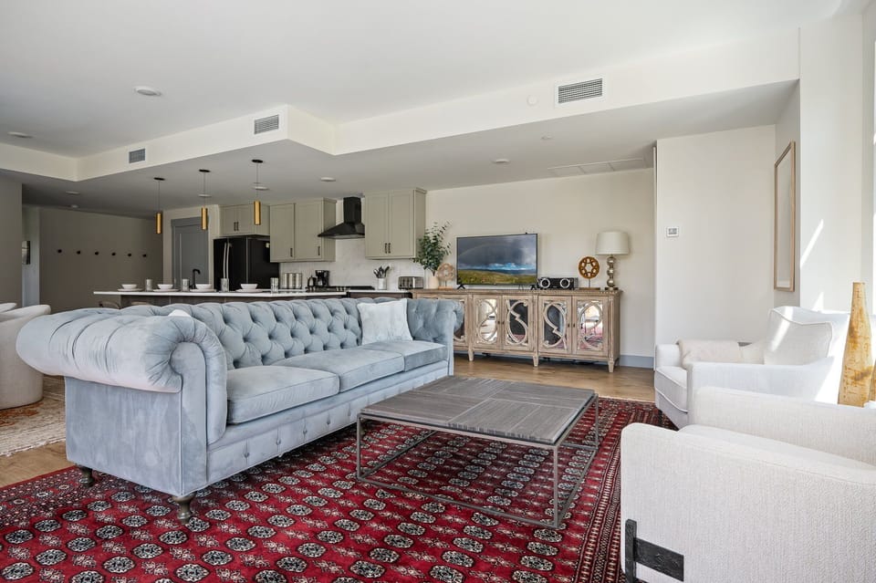 Living Room with High End Furnishings