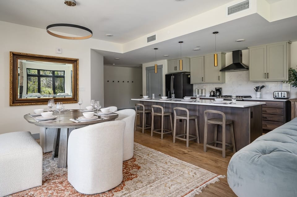 Open Concept Kitchen and Dining