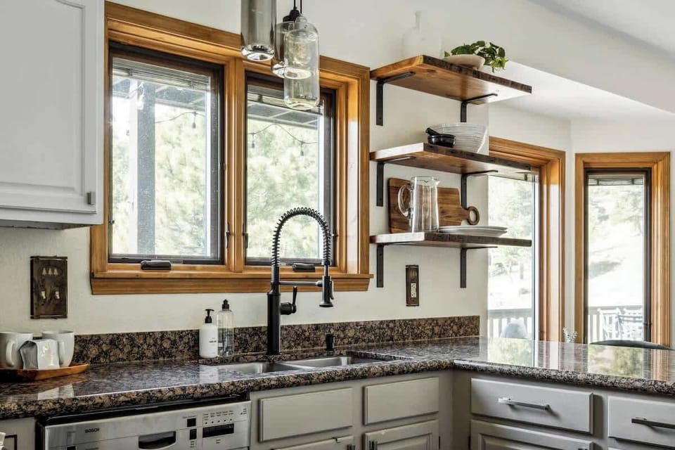 Kitchen with a view