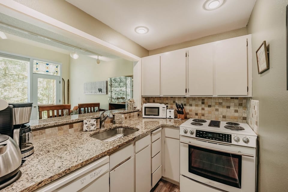 Indoors, Kitchen, Microwave, Oven, Sink