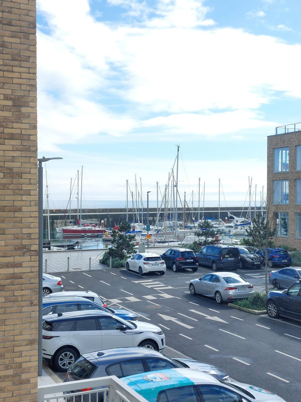 View of harbour from main bedroom