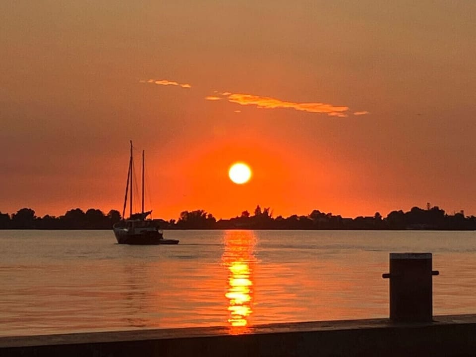 The view from the terrace.