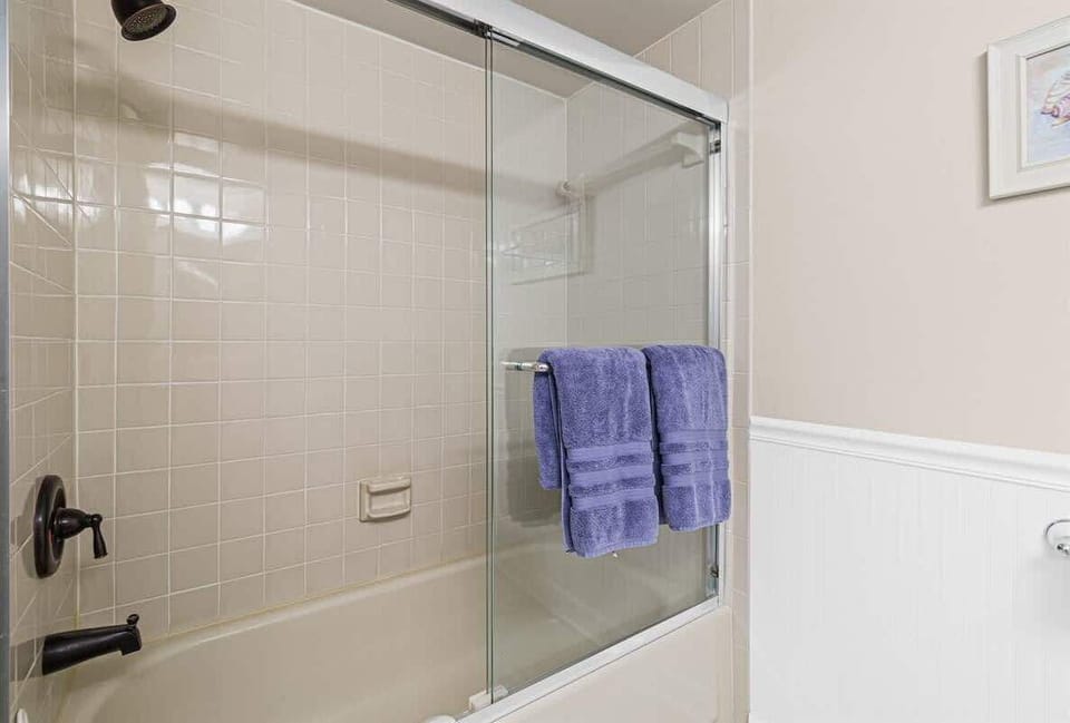 Second Bath w/Tub and Shower