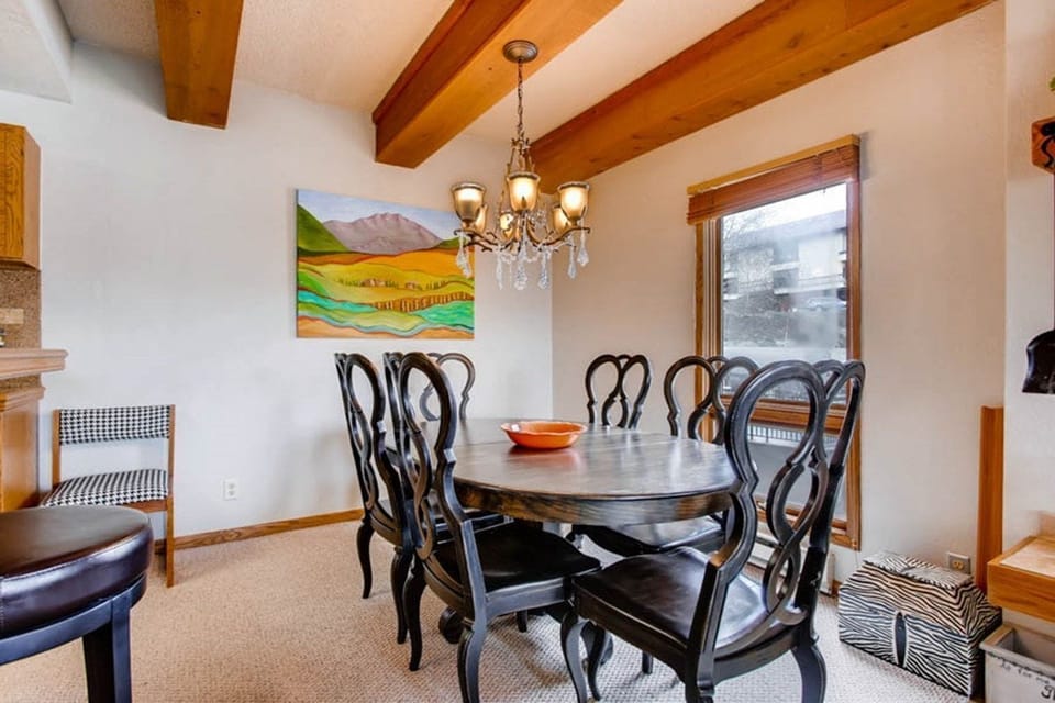 Share meals and laughs at the dining table.