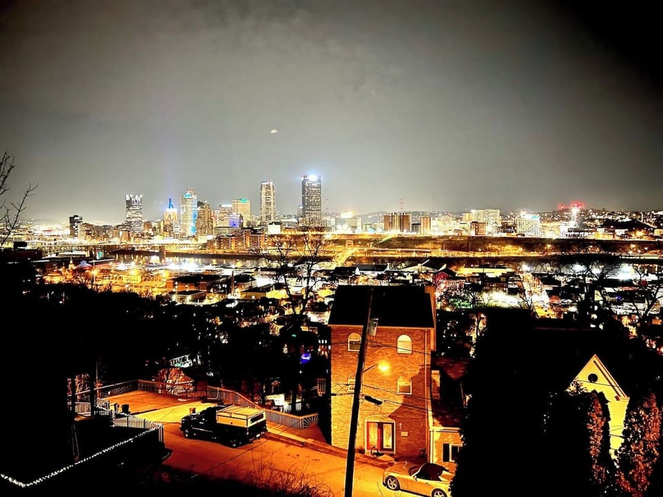 Our city is gorgeous at night!