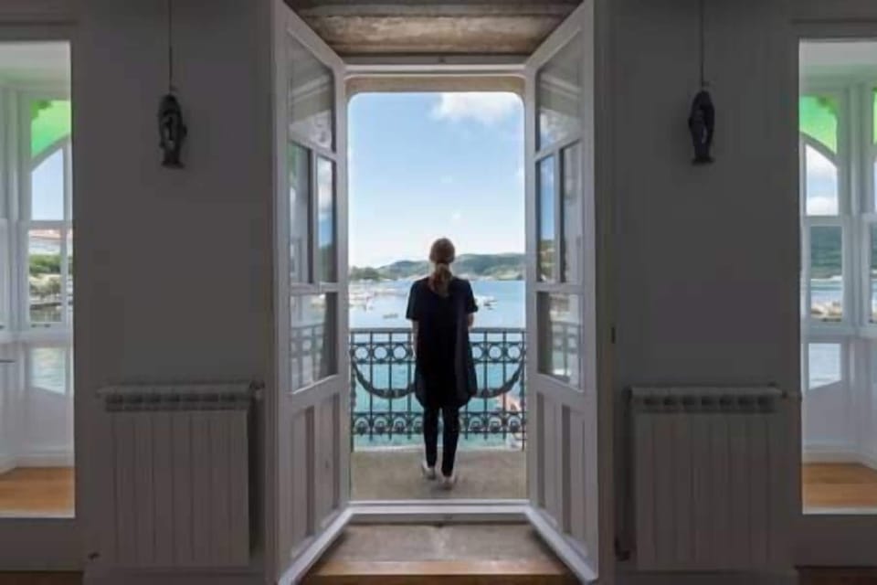 Balcón con vistas al mar