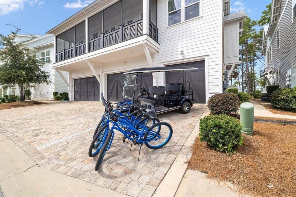 4 adult bikes are provided with the property, need more? Rentals and e-bikes available at The Big Chill