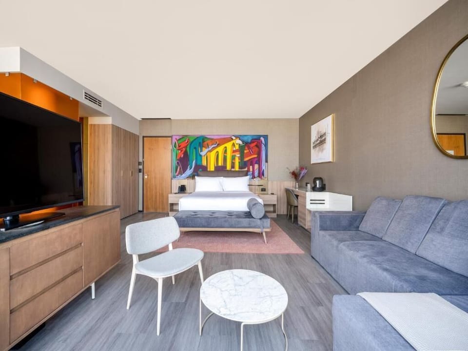 Bedroom. Interior and views may vary based on location and availability.