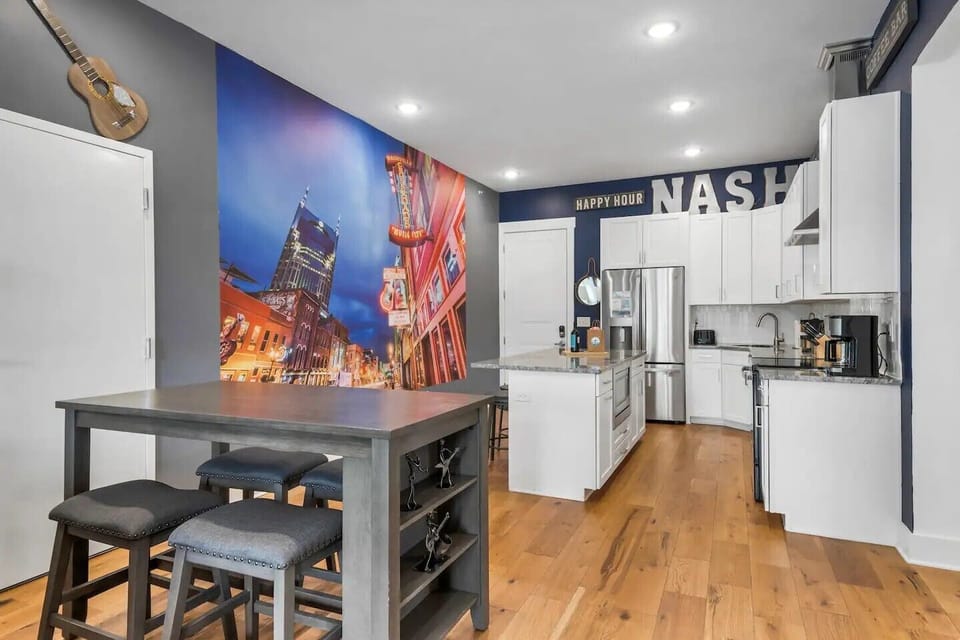 Dining Table and Kitchen