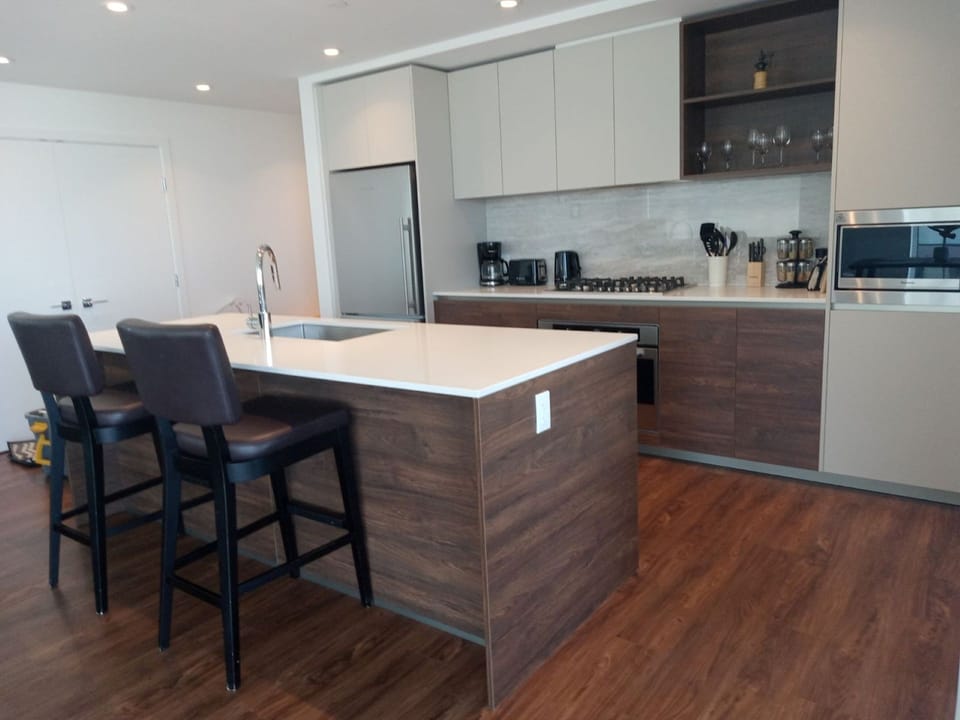 Fully stocked kitchen