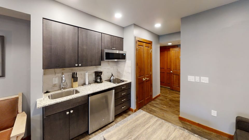 Indoors, Kitchen, Sink, Microwave, Oven