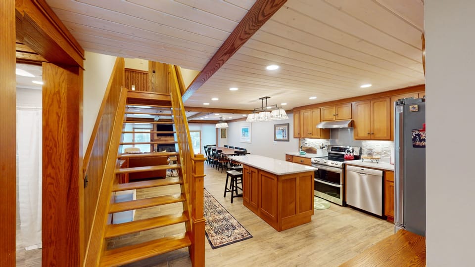 Indoors, Hardwood, House, Staircase, Floor