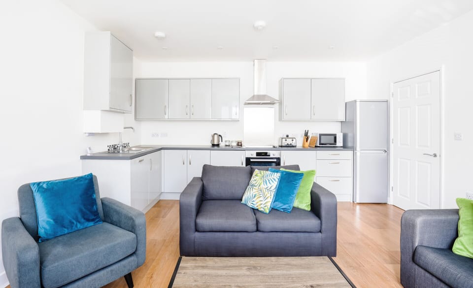 Open plan Living/dining/kitchen.