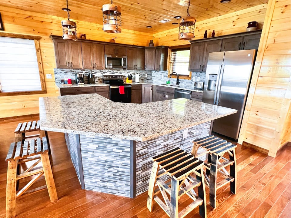 Fully equipped kitchen