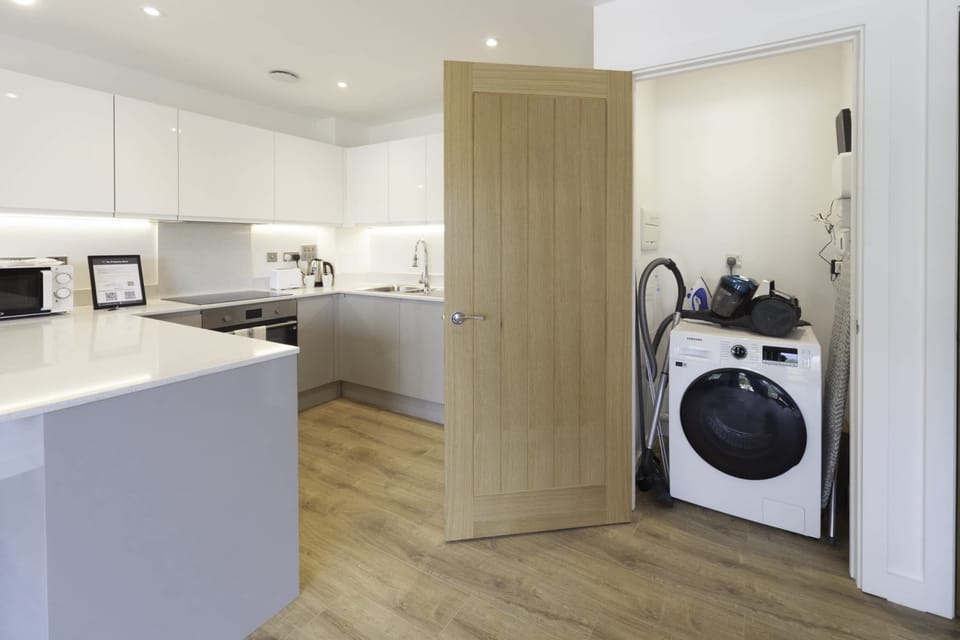 Kitchen and Washer