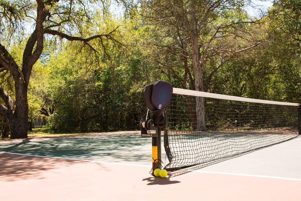Pickleball Court shared with the Main House