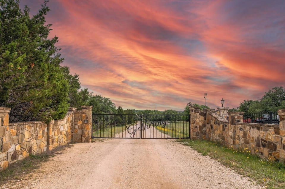 The Gathering... an unforgettable escape, a fusion of fun and relaxation, offering comfort, style, and all the amenities you need for your perfect Hill Country experience.