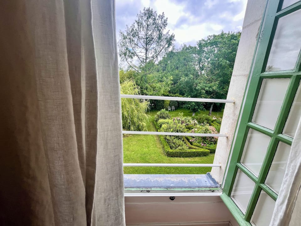 View from the window of the Bedroom 1