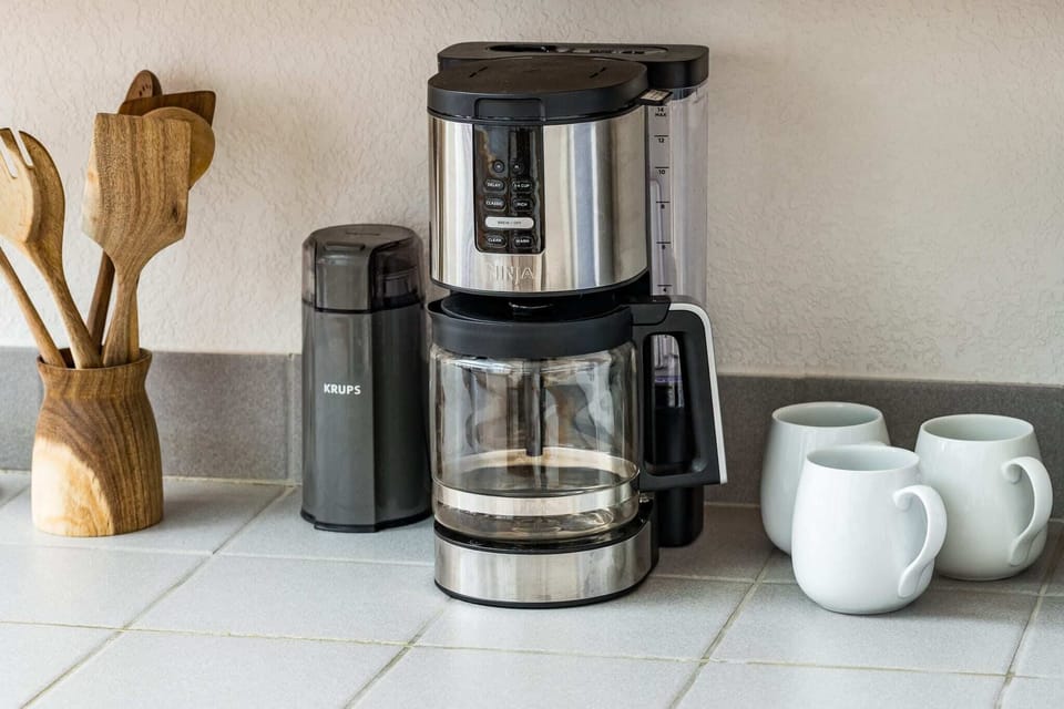 Our trusty coffee maker to help you create that perfect cup each morning.