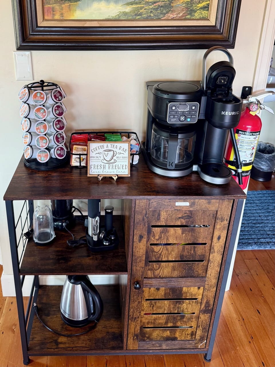 Coffee and Tea Station