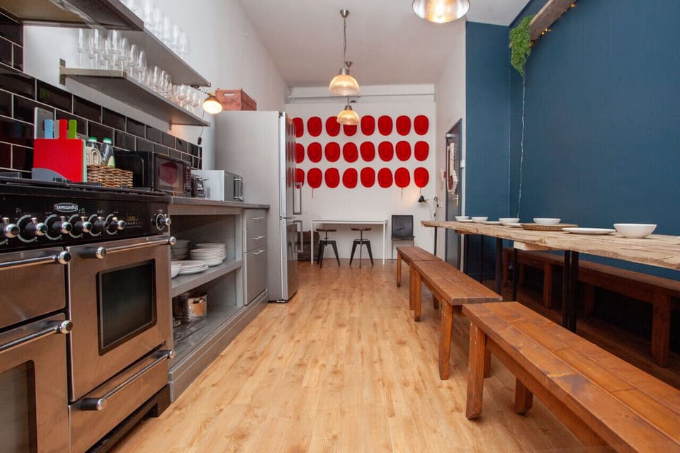 Kitchen with dining area
