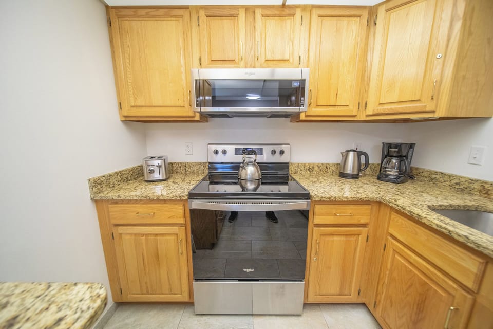 Updated kitchen appliances