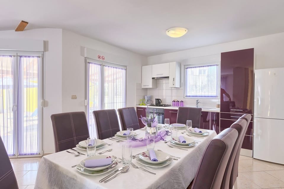 Kitchen and dining room
