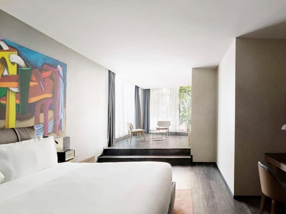 Bedroom. Interior and views may vary based on location and availability.
