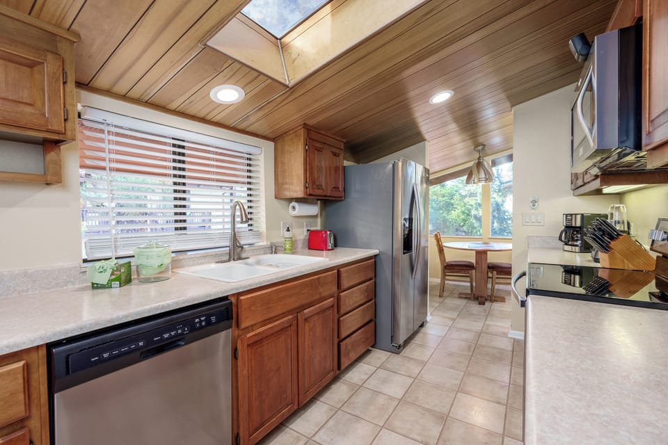 Upstairs kitchen