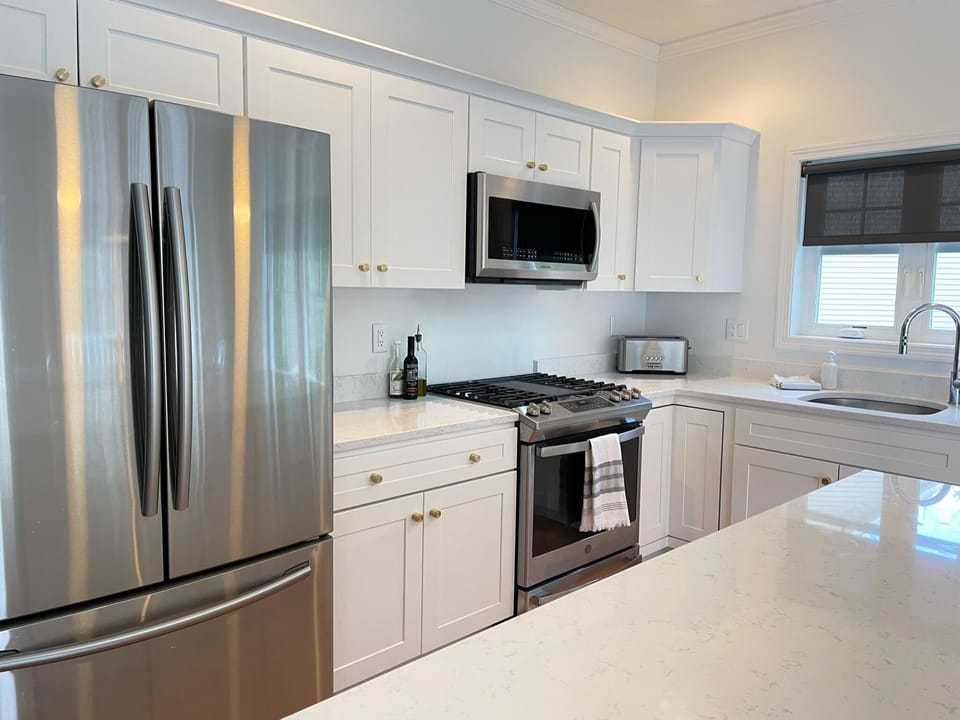 Fully stocked kitchen