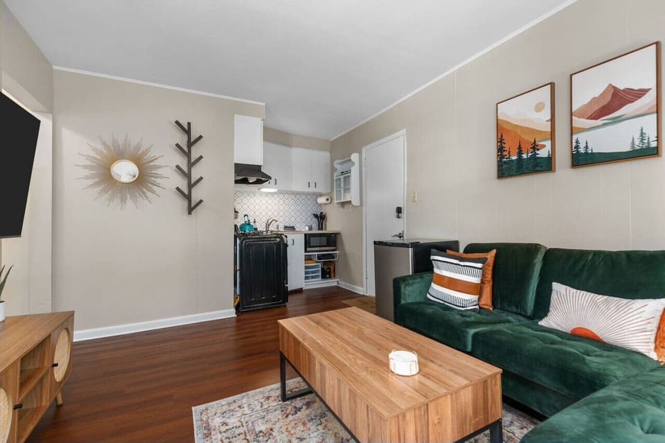 A modern and cozy space - your home away from home!