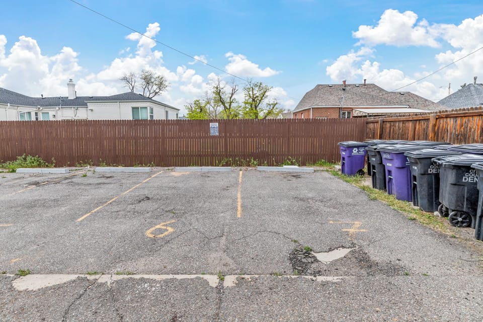 2convenient off-street parking spaces inlcuded.