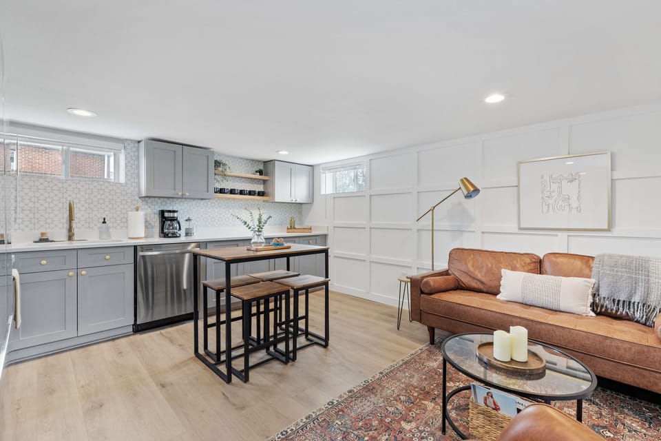 Open-concept kitchen with plenty of room to prep, cook, and dine comfortably.