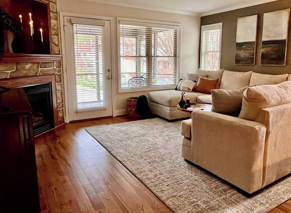 Living Room with Sleeper Sofa Option