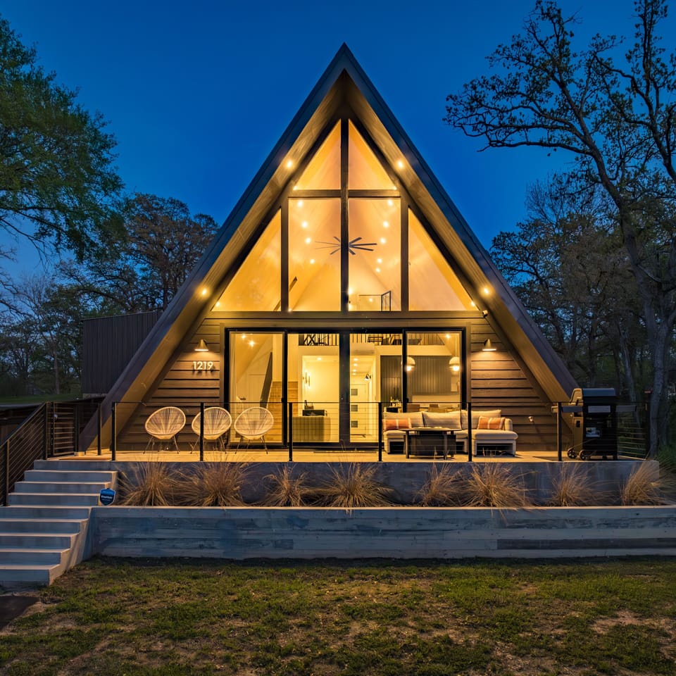 Easily our favorite view of the home and our favorite spot for lake views.