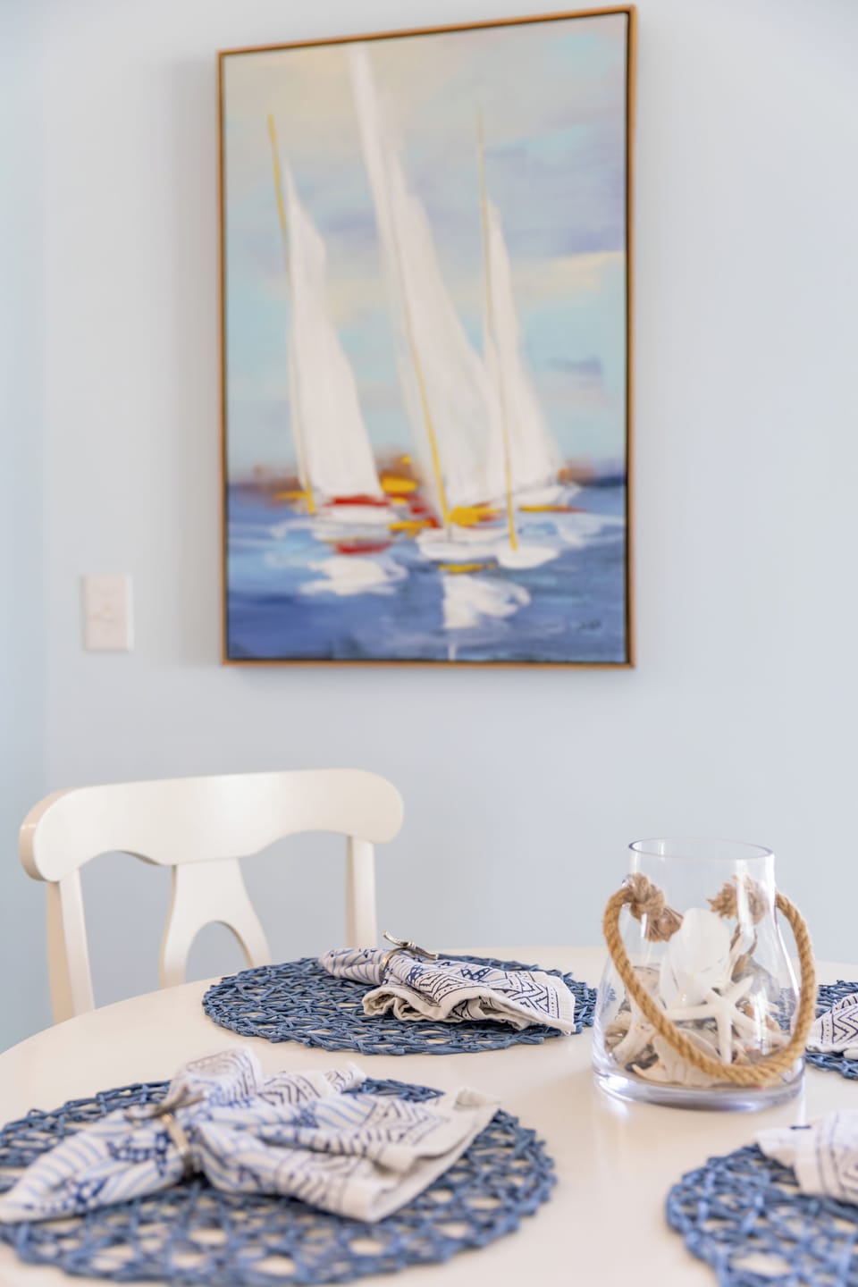 Details matter for a well deserved vacation & gathering around the table. 