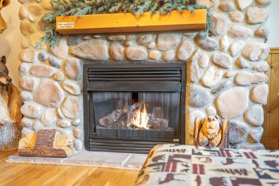 Seasonal Fireplace
