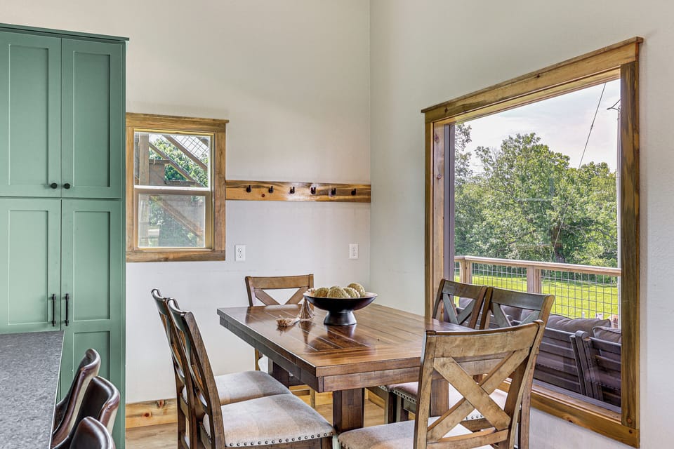 Dining Room | Dishware & Flatware Provided | 1st Floor