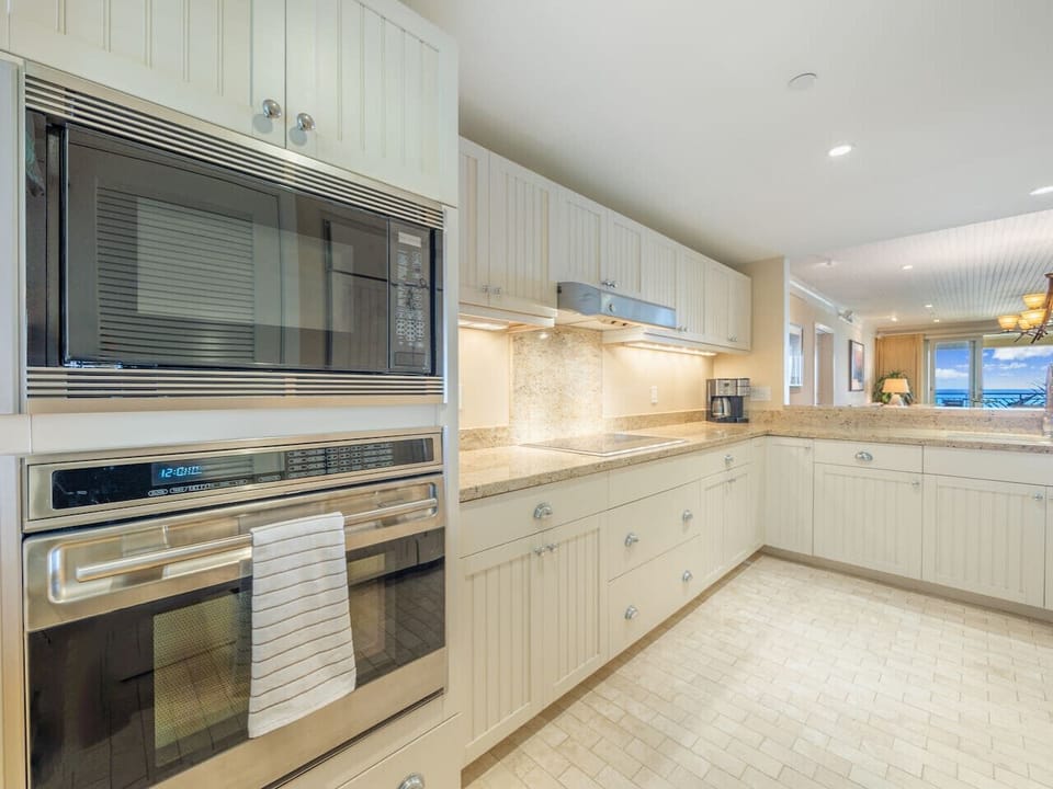 Top-of-the-line appliances only. 
