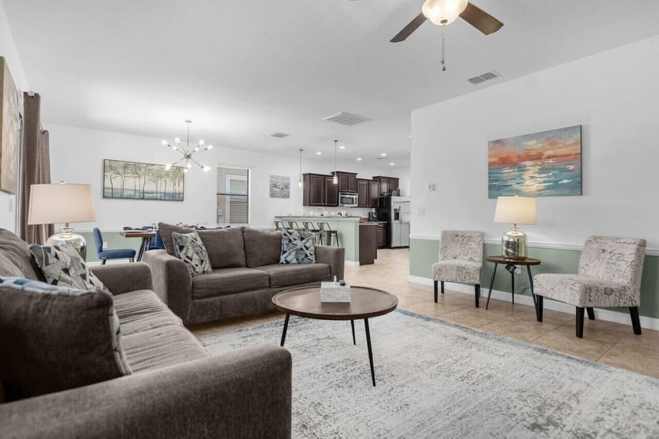 Relax after a busy day in our modern living room