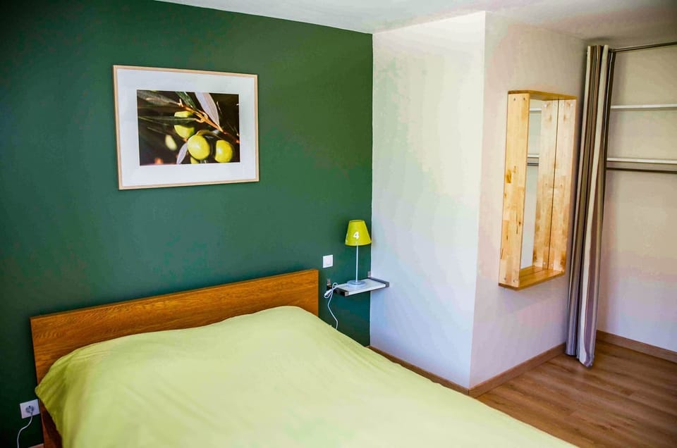 Chambre double - gîte Vert Olive