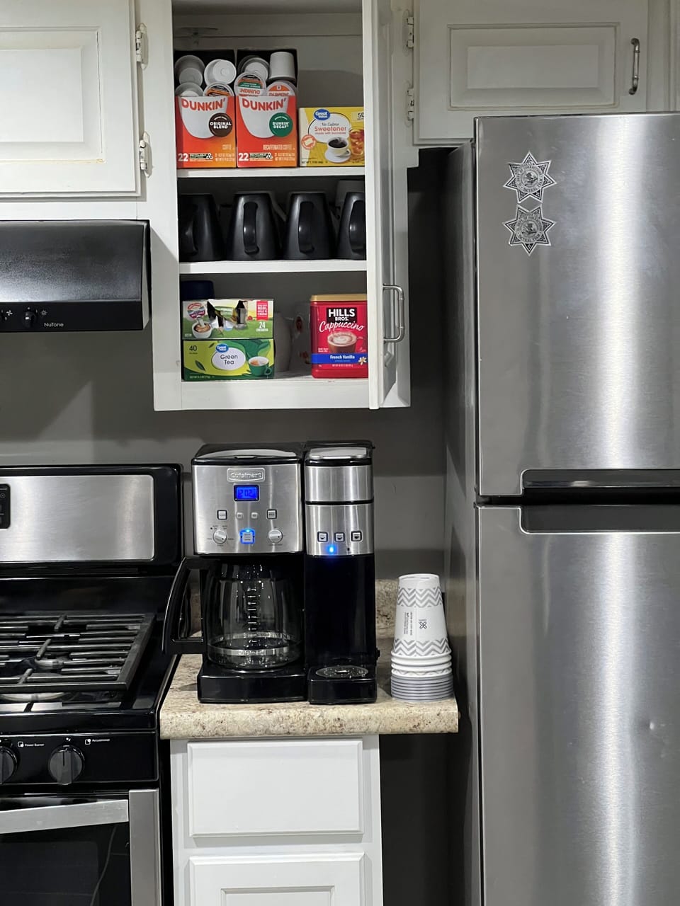 Brew station - Coffee - Tea - Cappuccino 