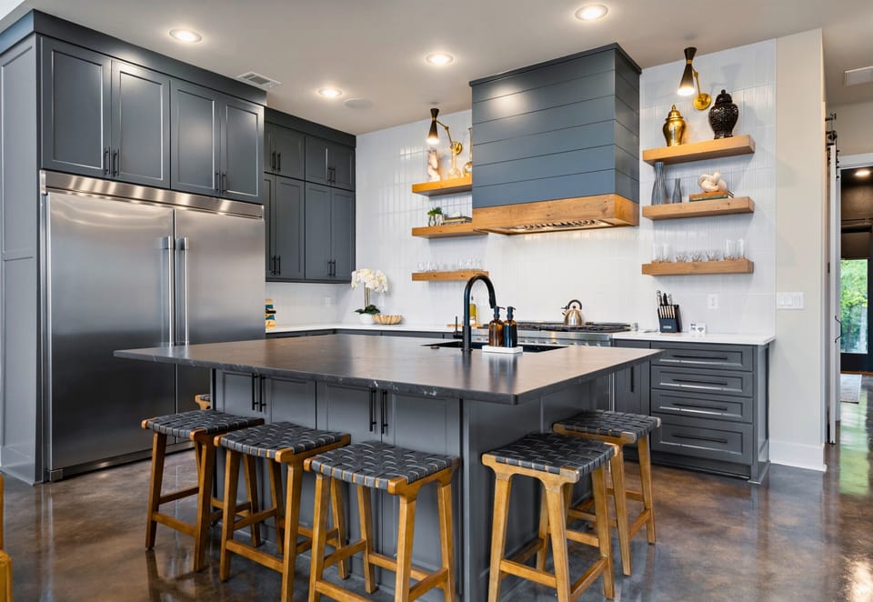 Enjoy the perfect blend of style and convenience in our well-appointed kitchen, ideal for preparing delicious meals.