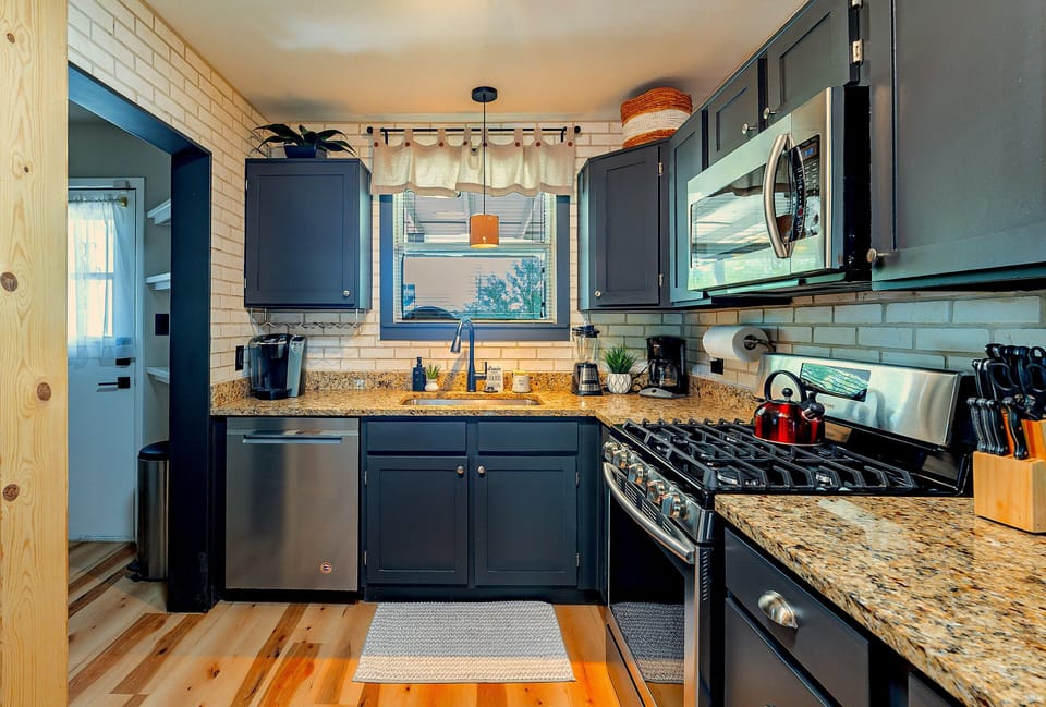 Indulge in a fully stocked kitchen