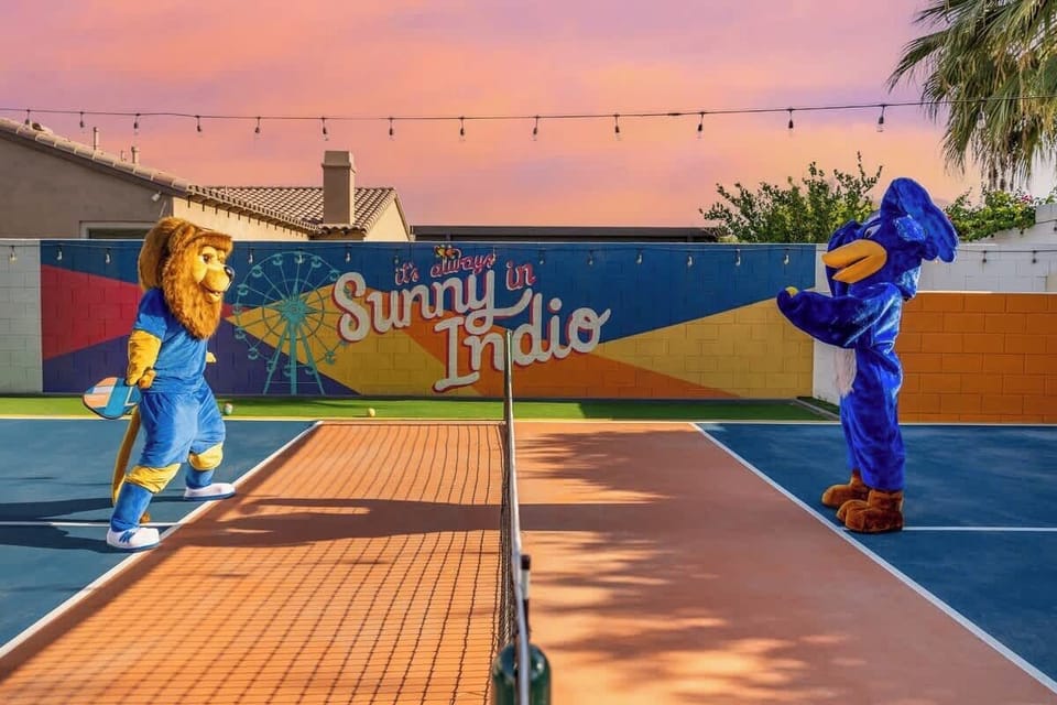 Capture the fun with our colorful Sunny Indio mural.
