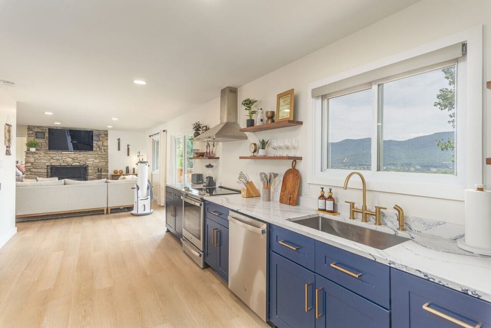 Kitchen with View