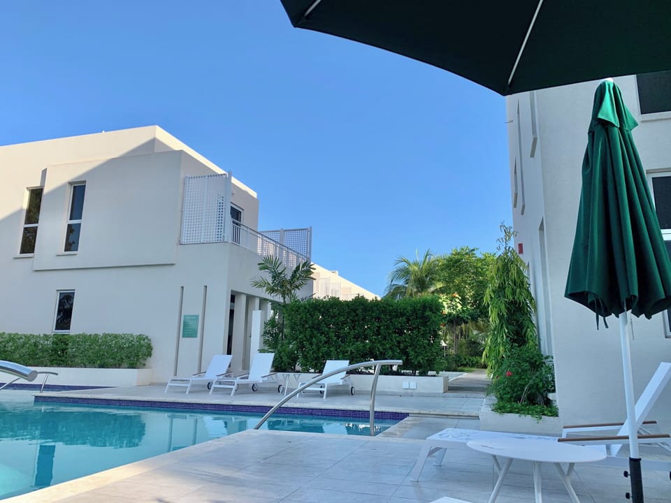 Community swimming pool & sun deck