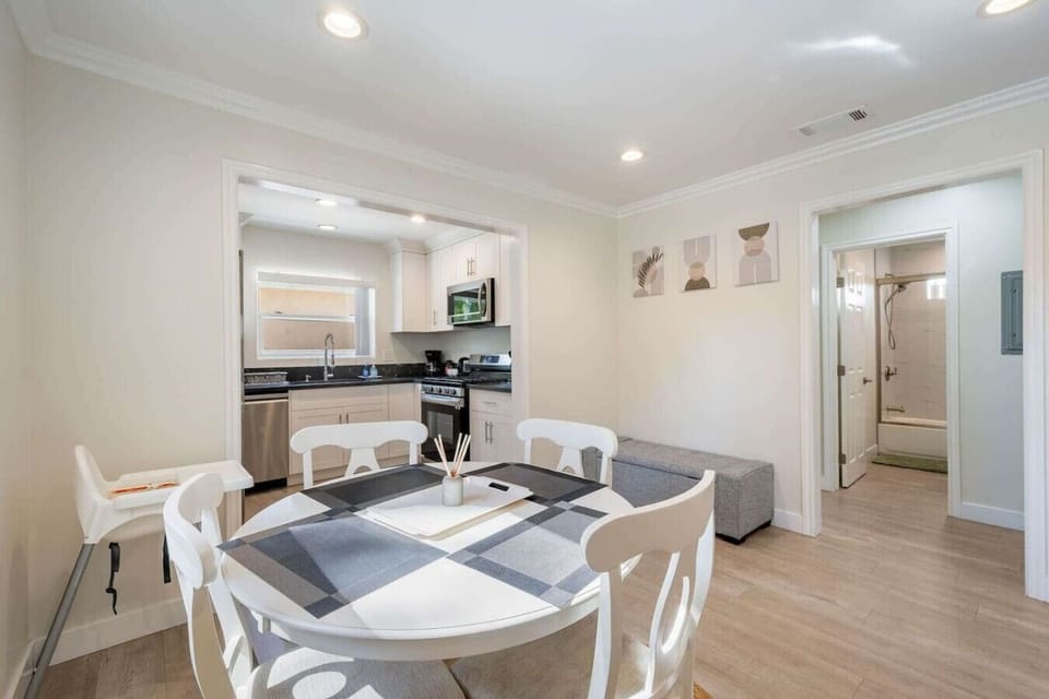 Gather around this cozy dining table for meals, games, or heart-to-heart conversations.